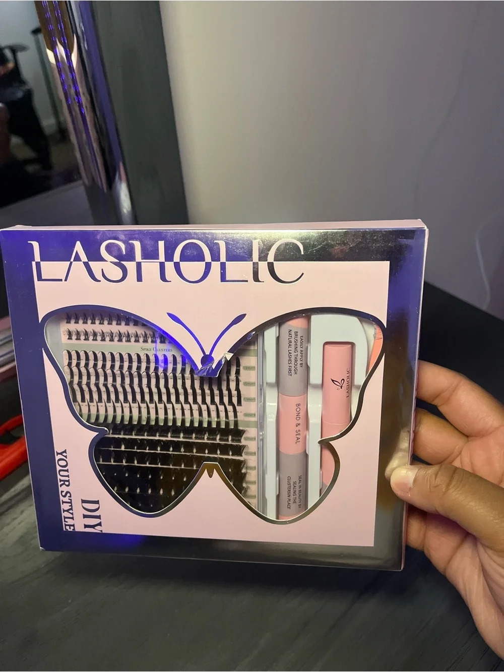 Lasholic DIY Lash Kit – Pink